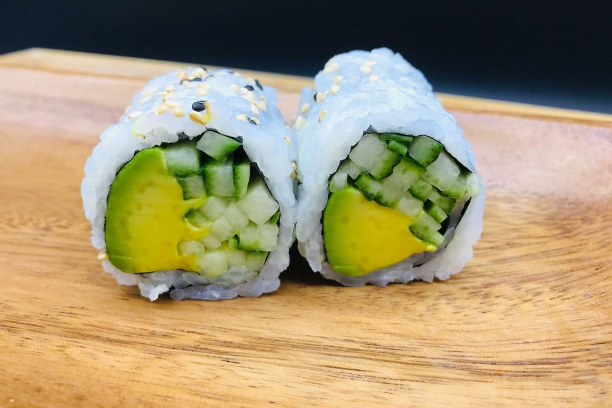 Avocado and Cucumber Roll