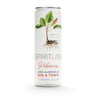 H2 Craft Spiritliss Hibiscus Non-Alcoholic Gin & Tonic (1 Can x 355 mL)