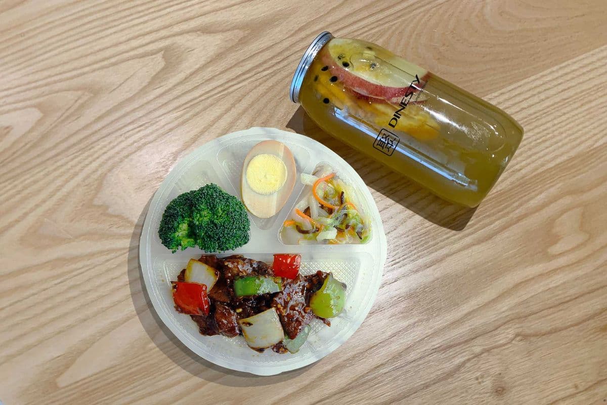 Beef with Black Bean Sauce Bento Box 豉椒牛肉便當