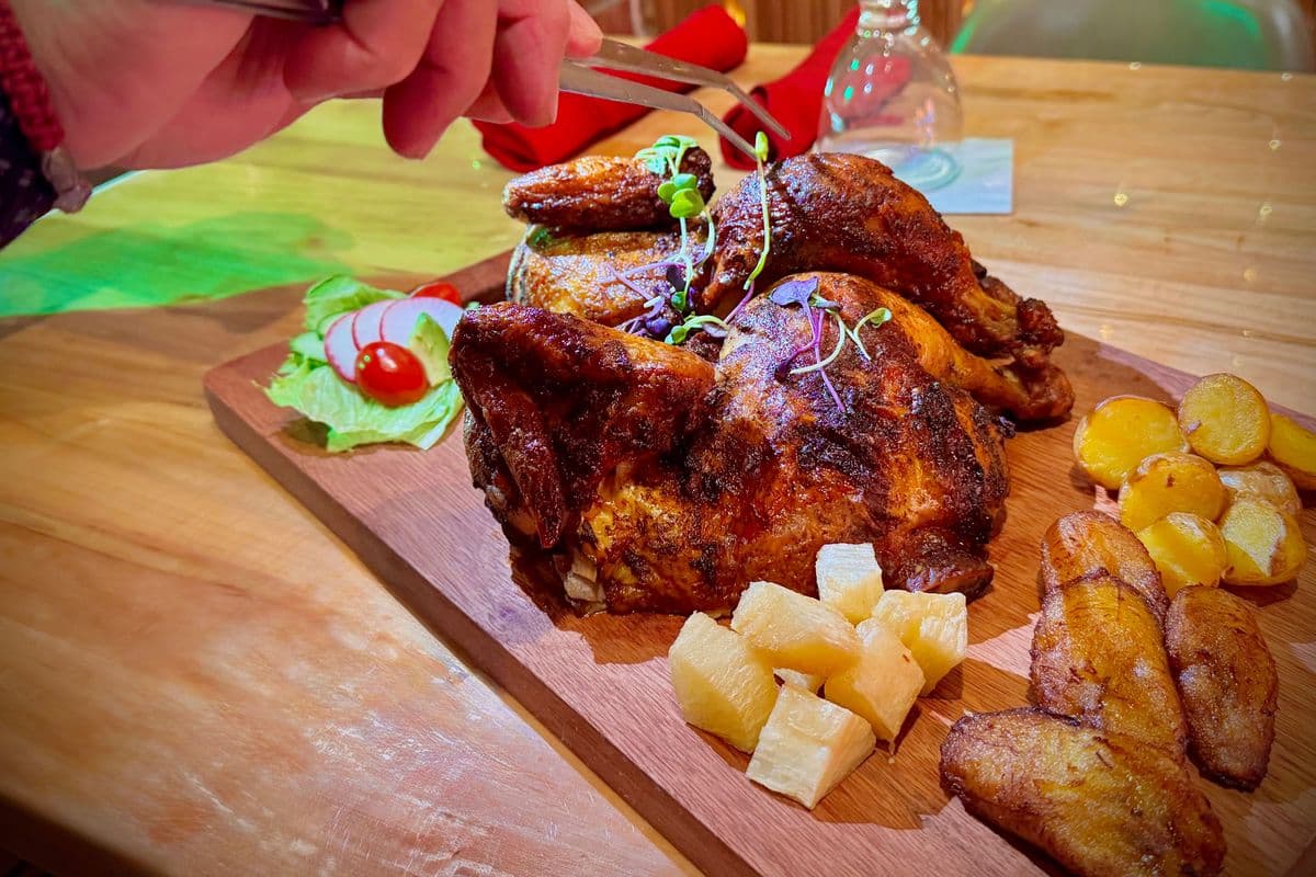 POLLO A LA BRASA( Peruvian Style-Roast chicken)
