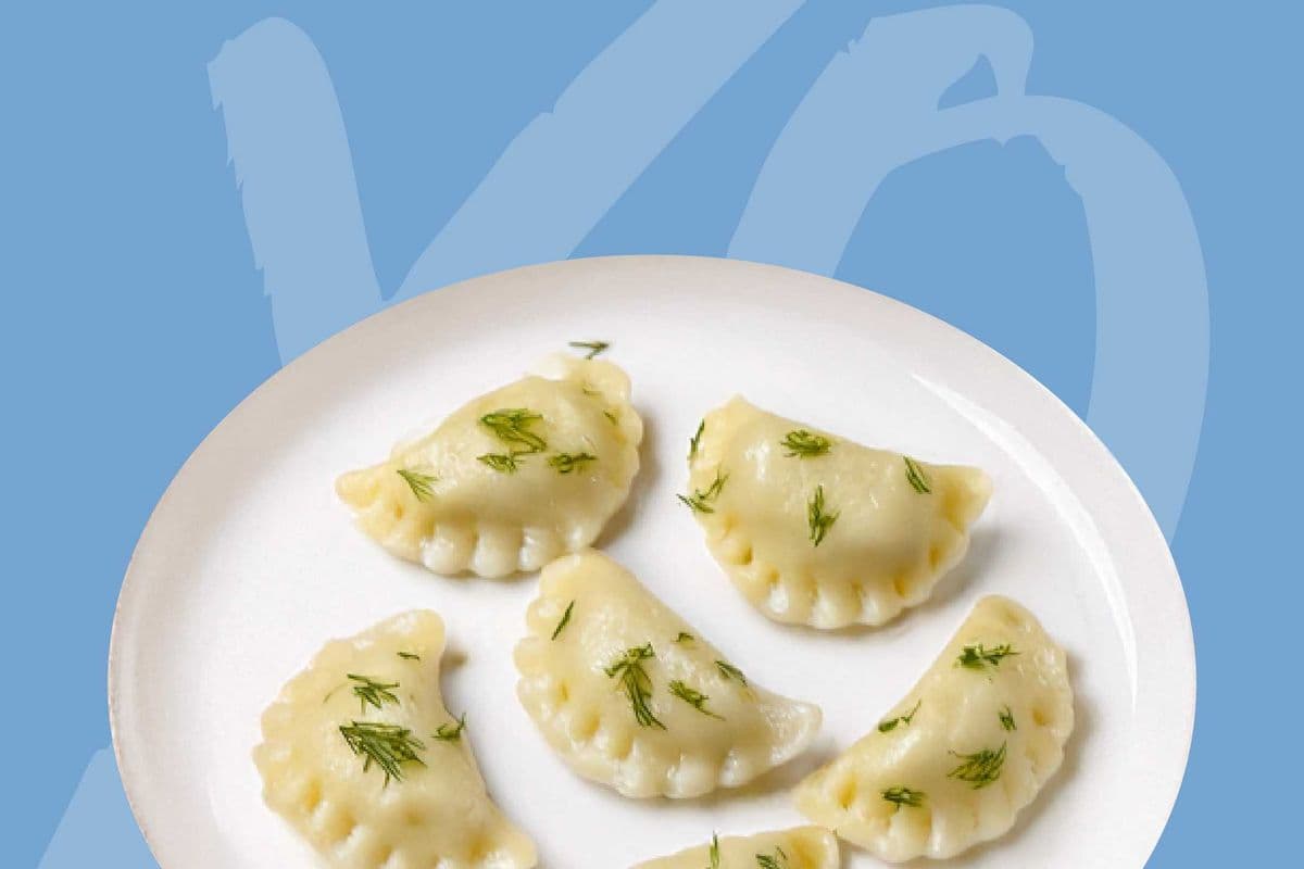 Vegan Dill Pickle Pierogi