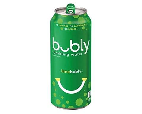 Boisson à base d’eau pétillante bublyMC lime 473 mL