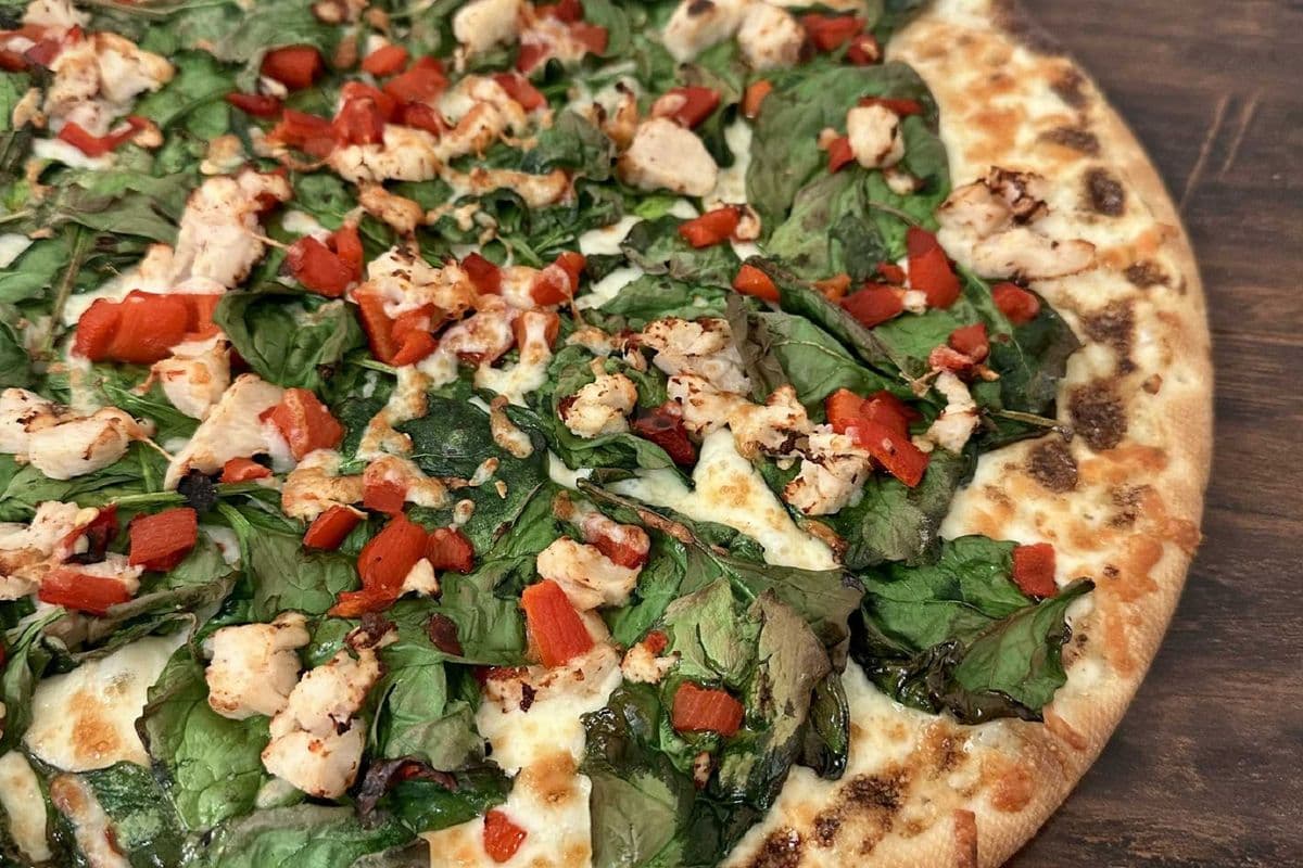 9" Small Chicken Florentine Pizza