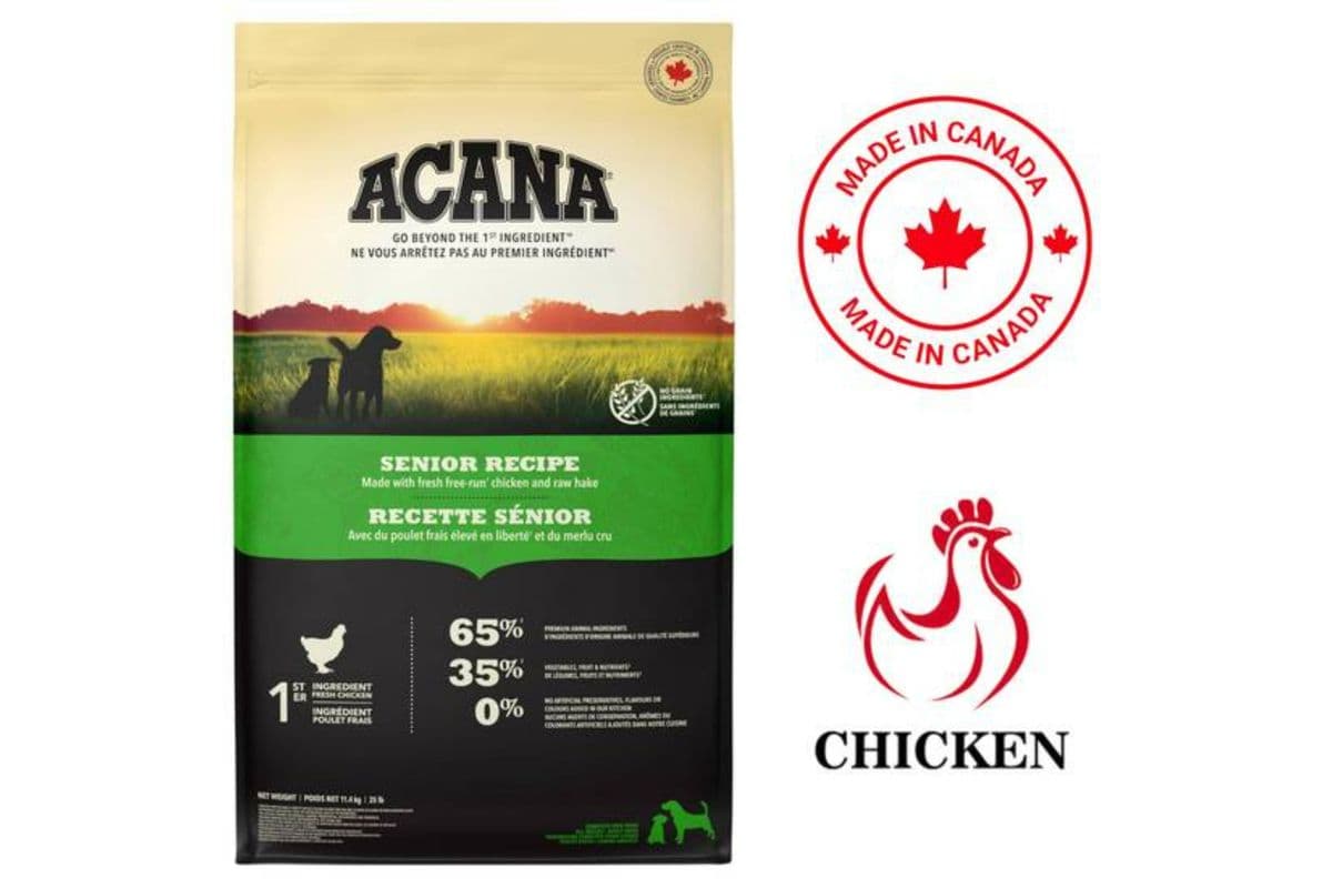 Acana - Senior Chicken Dry Dog Food (25 lbs)