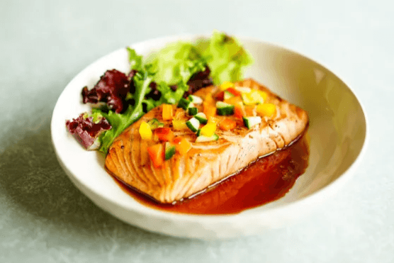 Honey Glazed Salmon