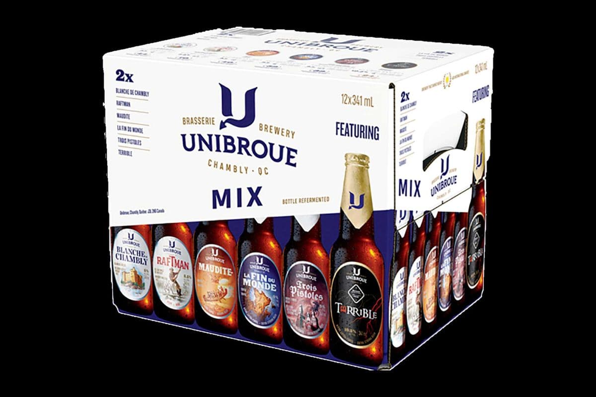 UNIBROUE MIXER (12 x 341ML BOTTLES) (12 x 341ML)