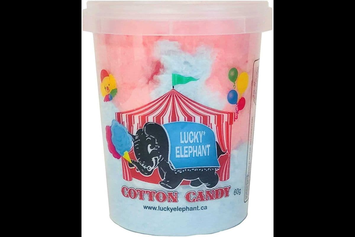 Lucky elephant cotton candy 60g