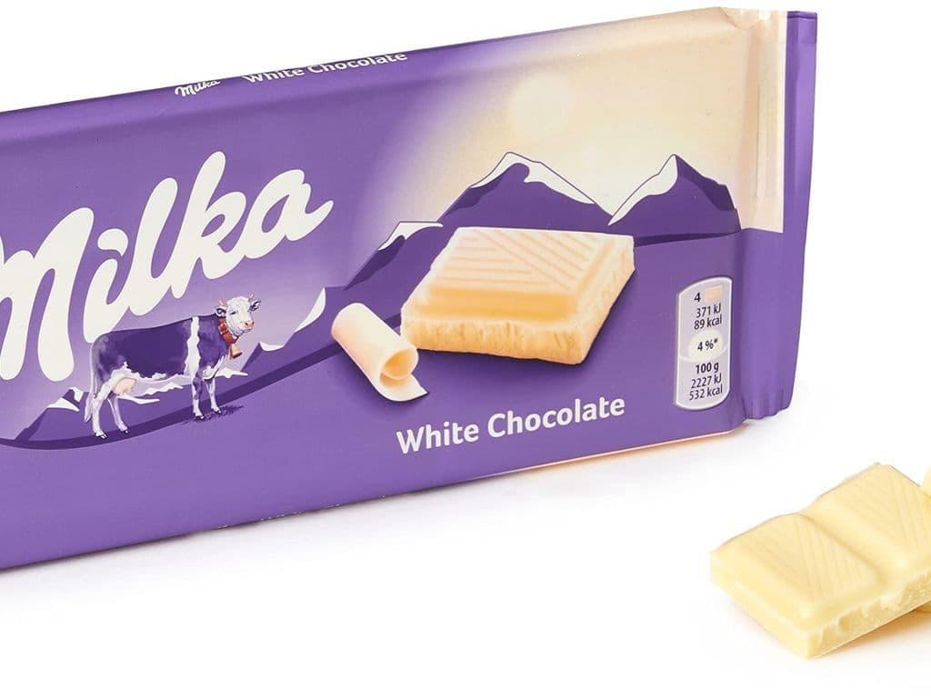 Milka White Chocolate 100g
