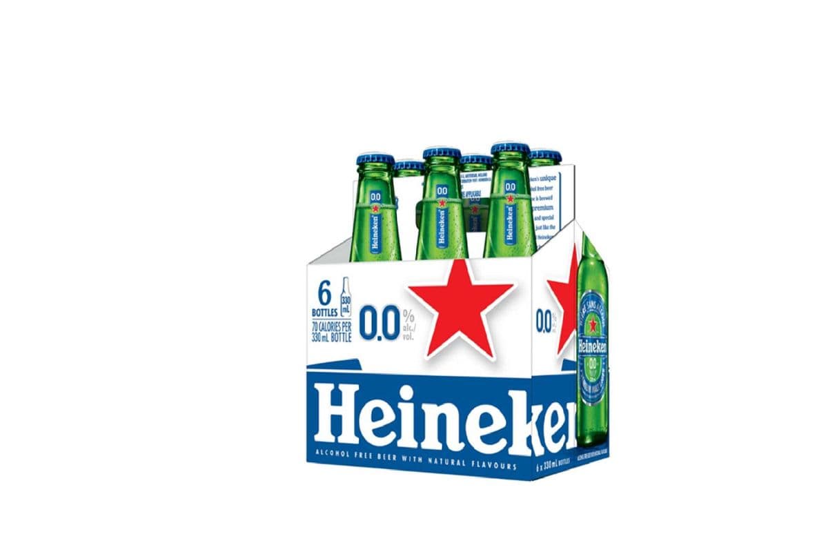 Heineken 0.0 Non Alcohol Beer (1 x 330 ml bottle)