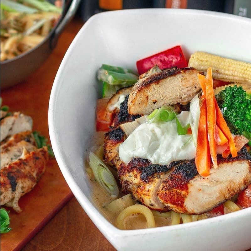 Malaysian Noodle Bowl