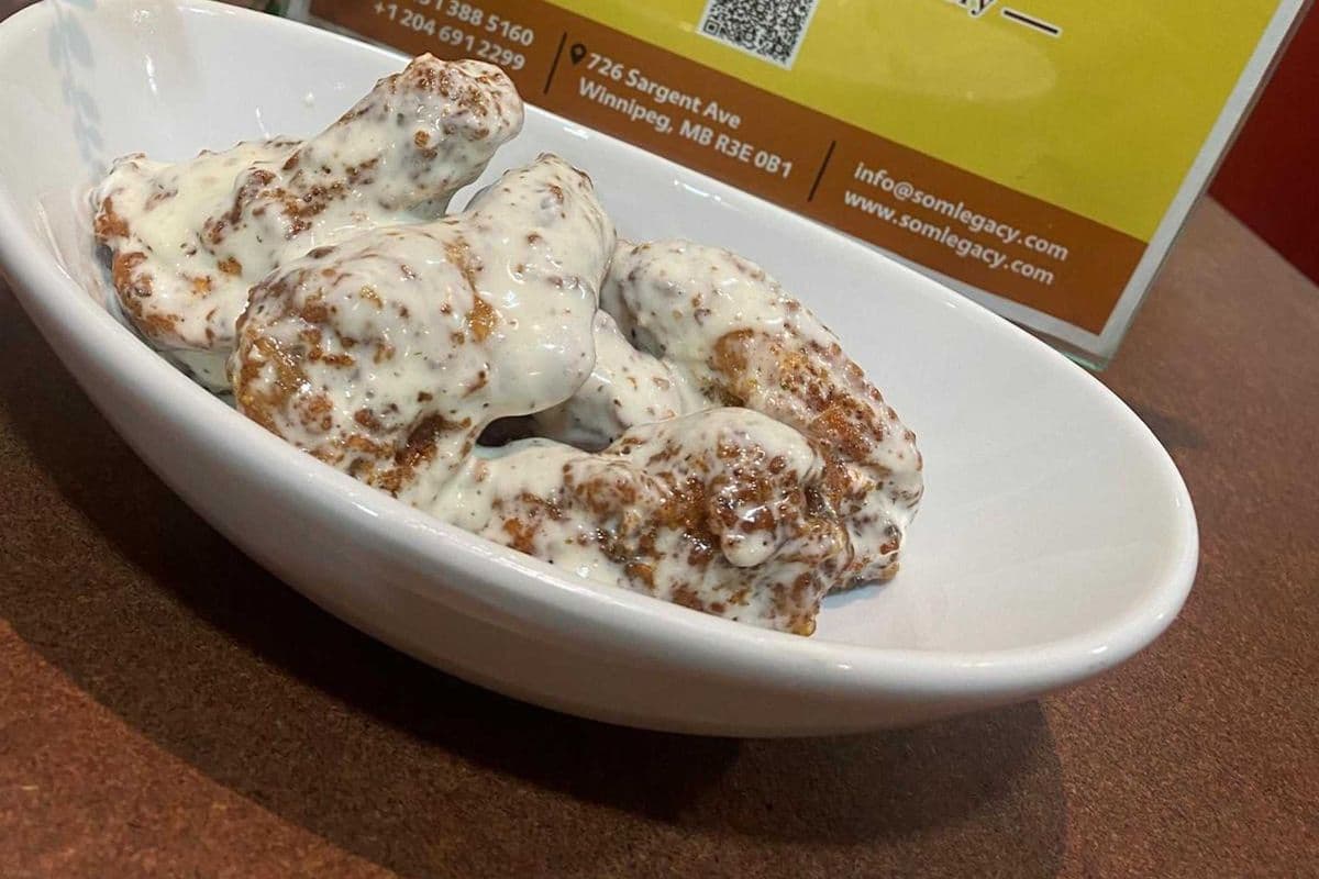 Chicken Wings with Ranch (6 pcs)
