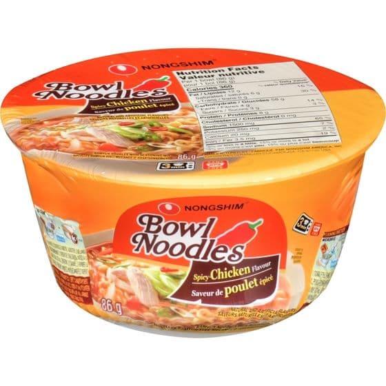 Bowl Noodles Spicy Chicken