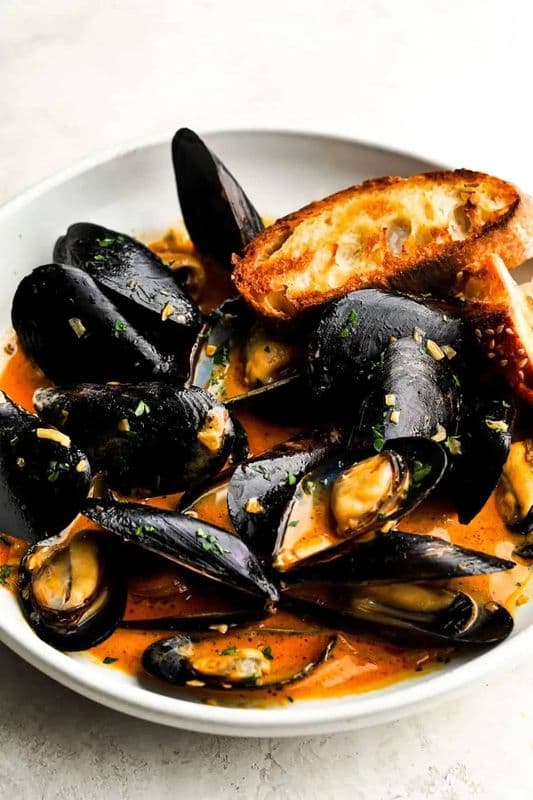 Steamed PEI Mussels