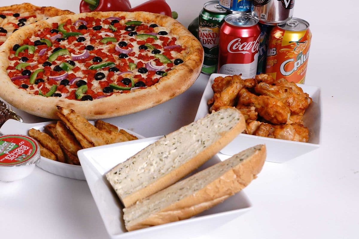 Medium Pizza and Wings Combo
