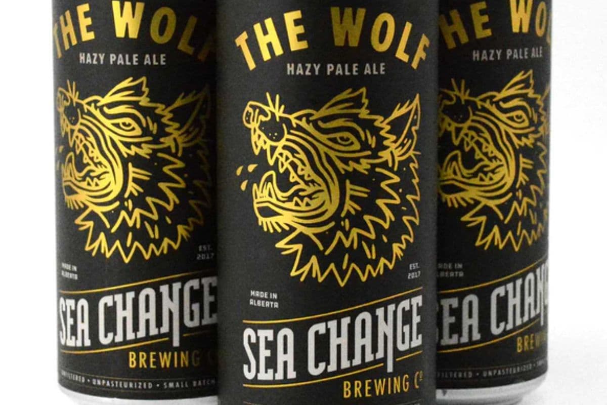 Sea Change The Wolf Hazy Pale Ale (4 x 473 ml Cans)