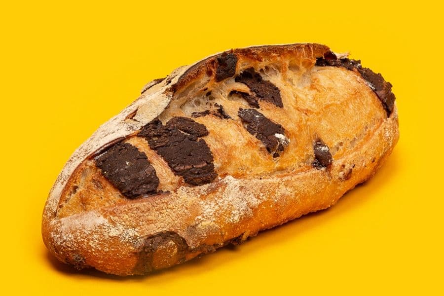 Bûche chocolat noir / Dark Chocolate Sourdough
