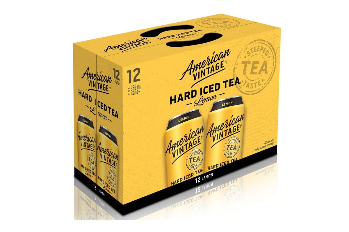 American Vintage Lemon Tea (12 Cans)