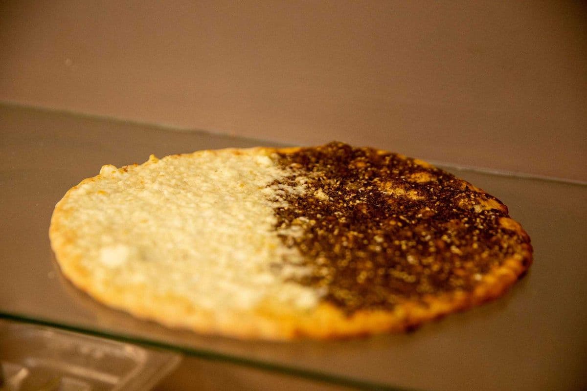 Half Zaatar Half Three Cheese