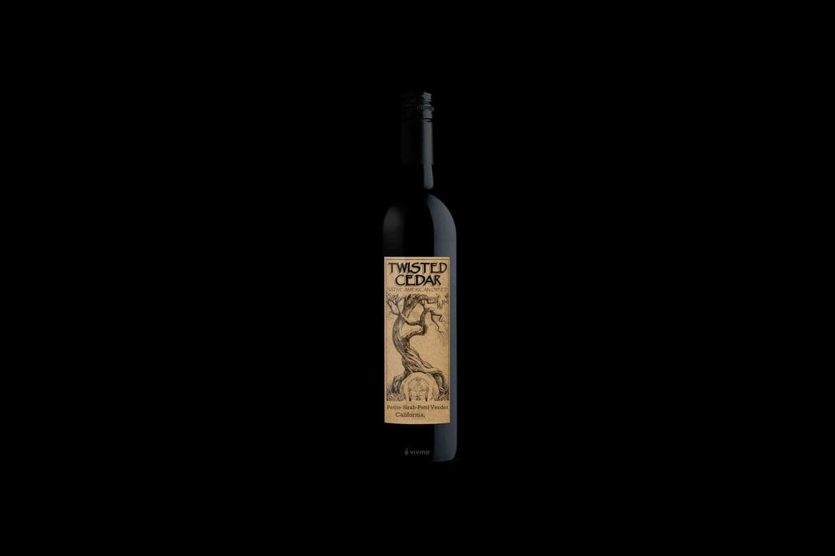 TWISTED CEDAR PETIT SYRAH (1 x 750 ML)