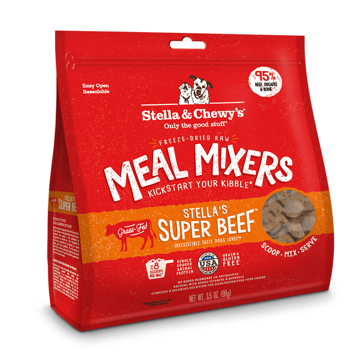 Stella & Chewy's Freeze-Dried Raw Meal Mixers - Super Beef (3.5 oz)