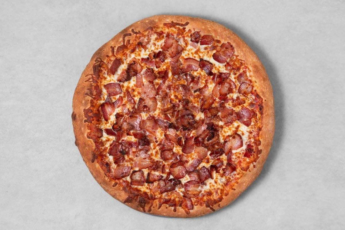 Pizza pepperoni et bacon 10 "