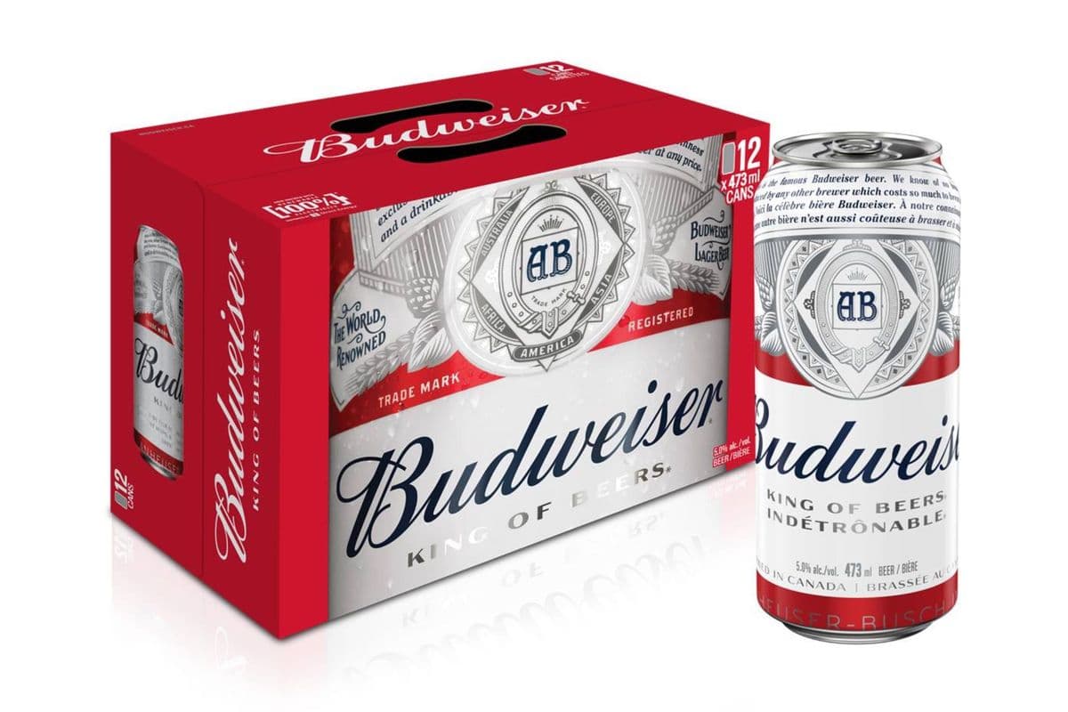 Budweiser (12 x 473 ml Can)