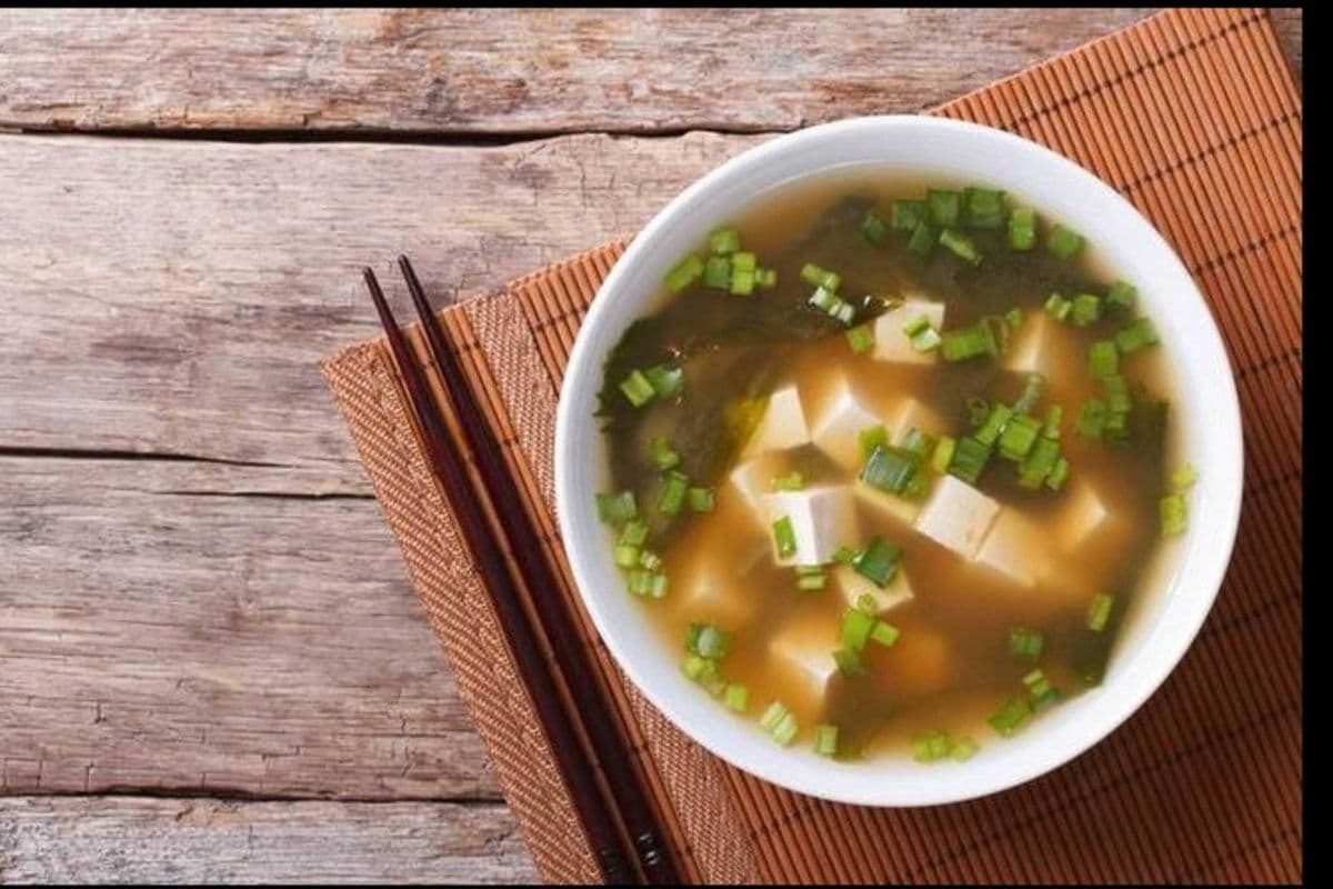 Soupe miso aux fruits de mer