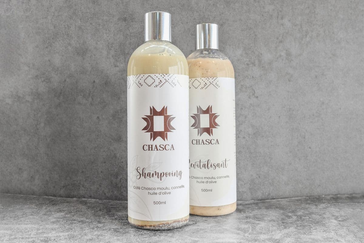 Shampooing aux Café Chasca