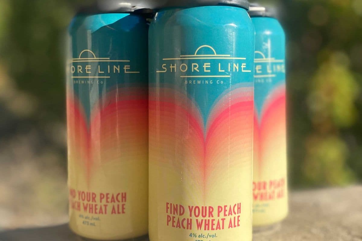 Find Your Peach Wheat Ale (1 x 4x473ml cans)