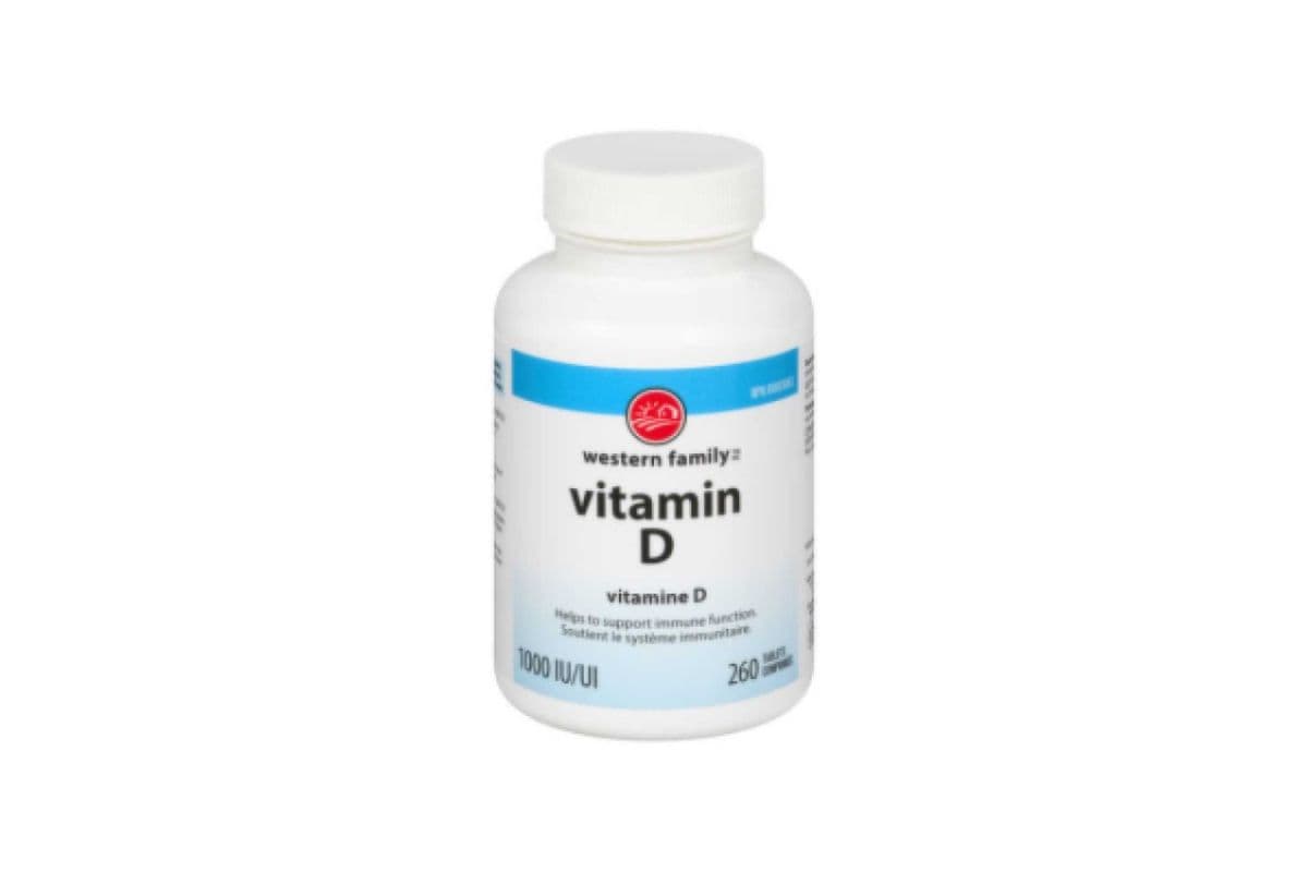 WESTERN FAMILY VITAMIN D 1000 IU (260 Tab)