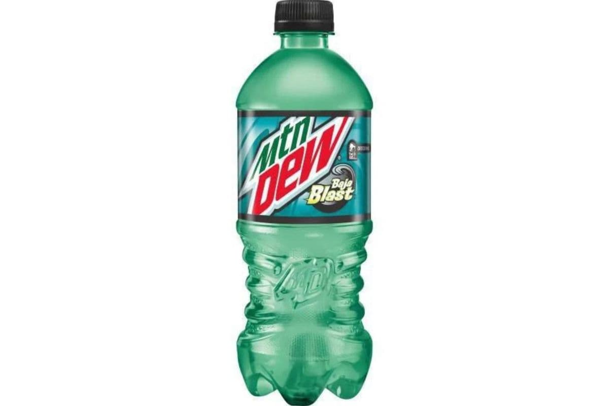 Mountain Dew Baja Blast Bottle (591 mL)