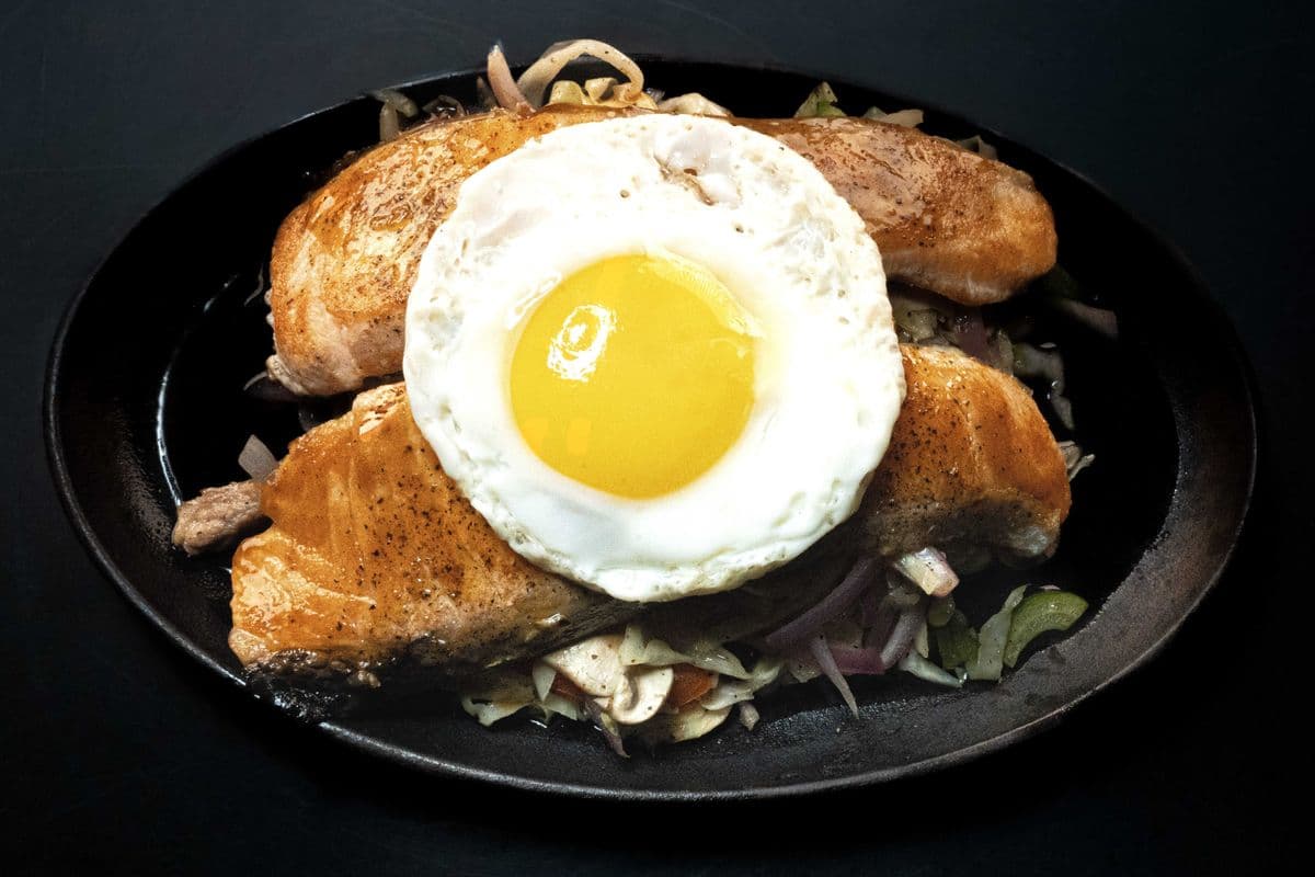 85. Salmon Teriyaki Platter