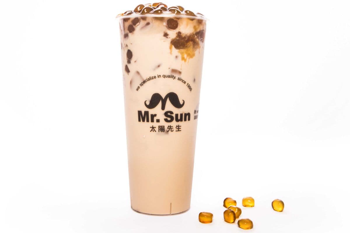 Golden Brown Sugar Pearl Milk Tea
