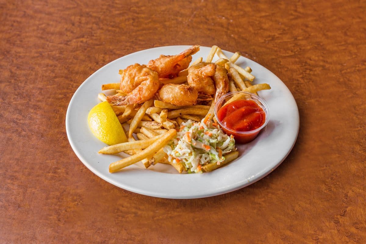 Small Prawn & Chips (4PCS)