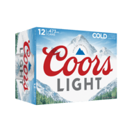 Coors Light (12 Can x 473 mL)
