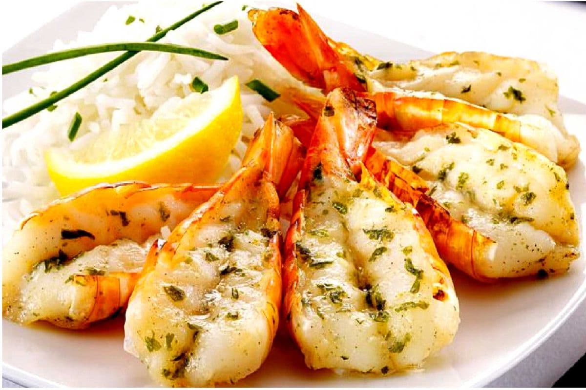 Crevettes papillons grillées / Grilled Butterfly Shrimps