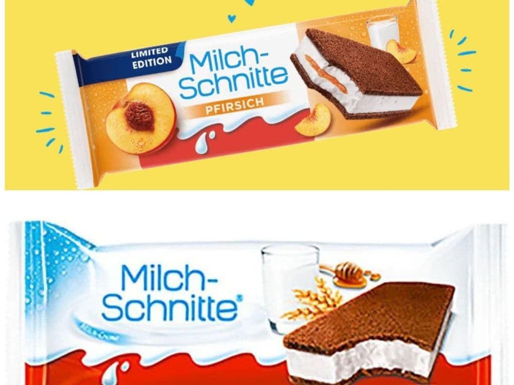 Cooling Milch Schnitte