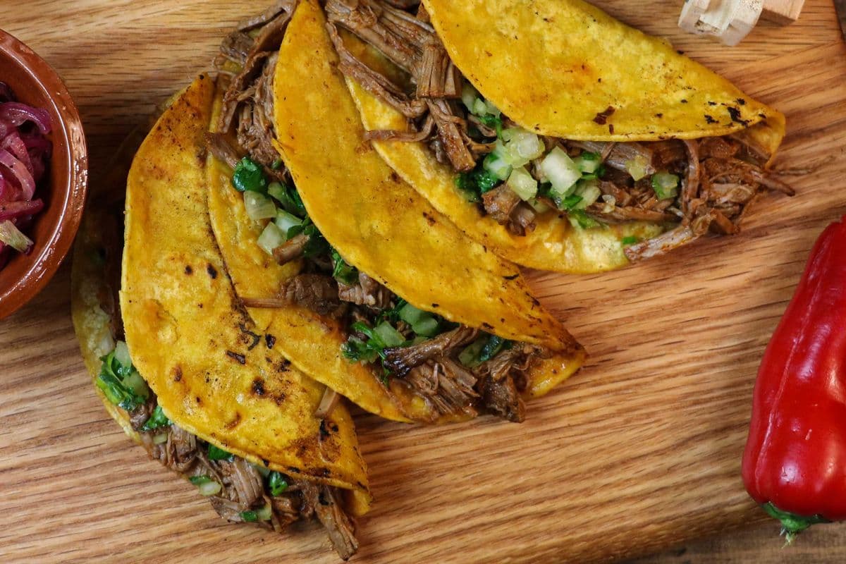 Three Tacos