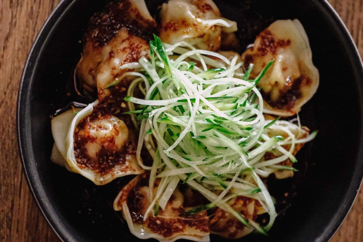 Black Vinegar Ginger Wontons (9 pcs)