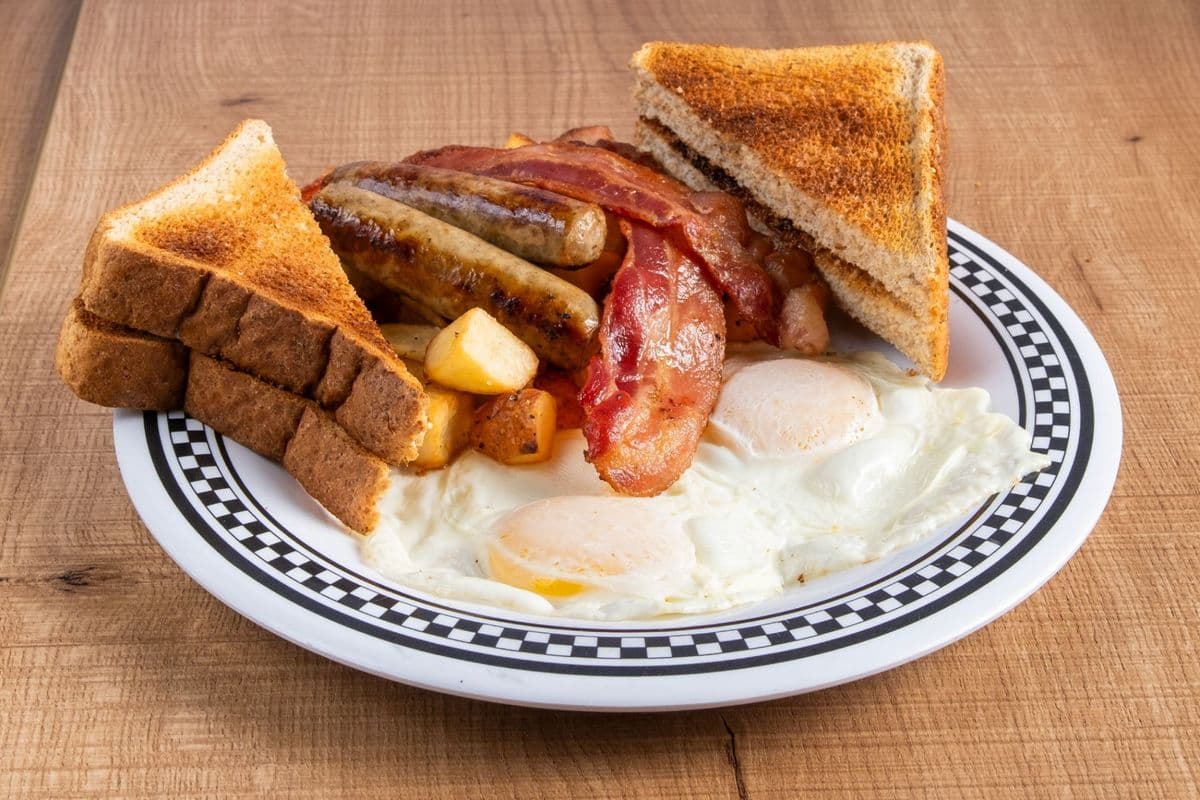 "Diner Plate" Big Breakfast XL