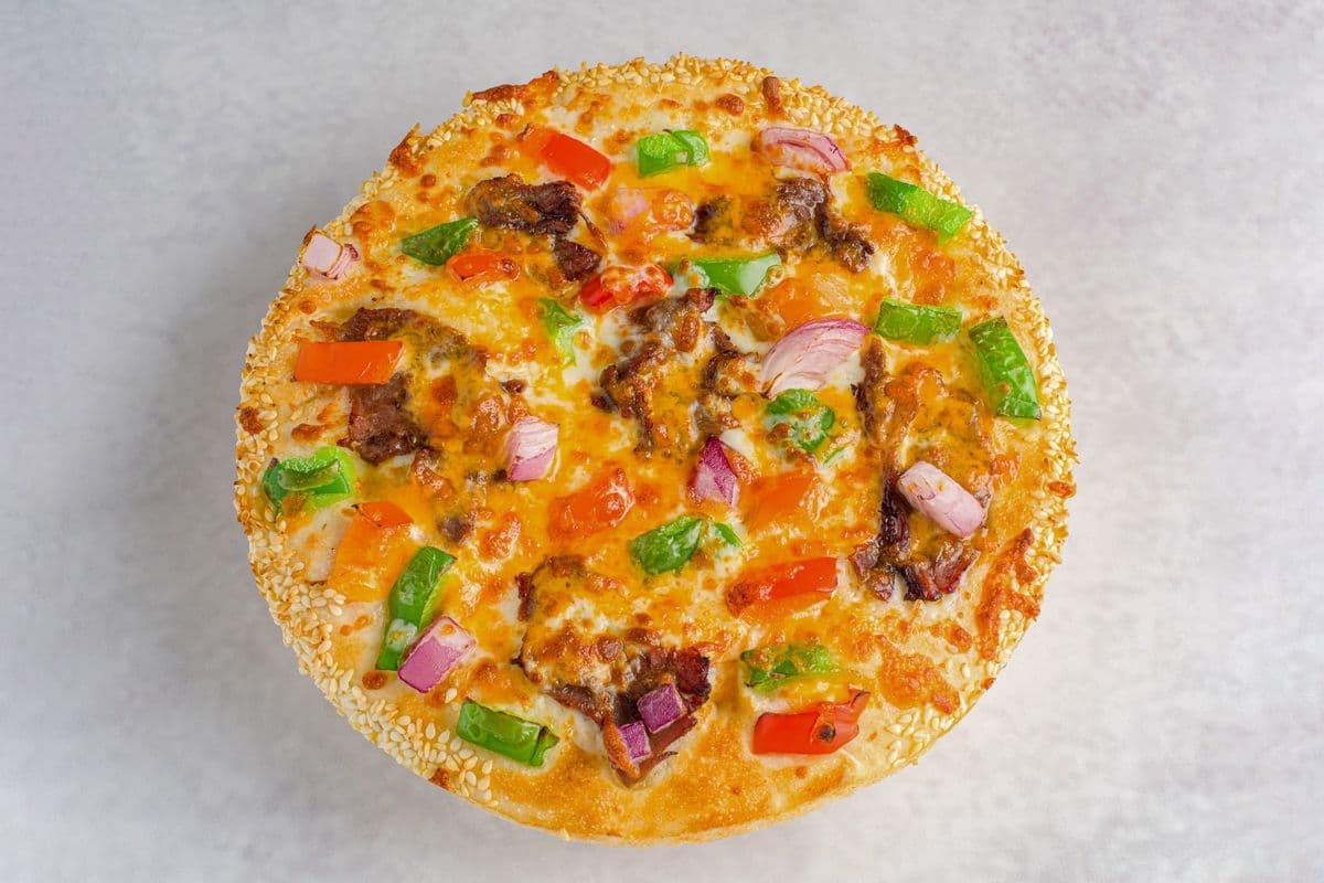 24. 12" Medium Philly's Beef Pizza