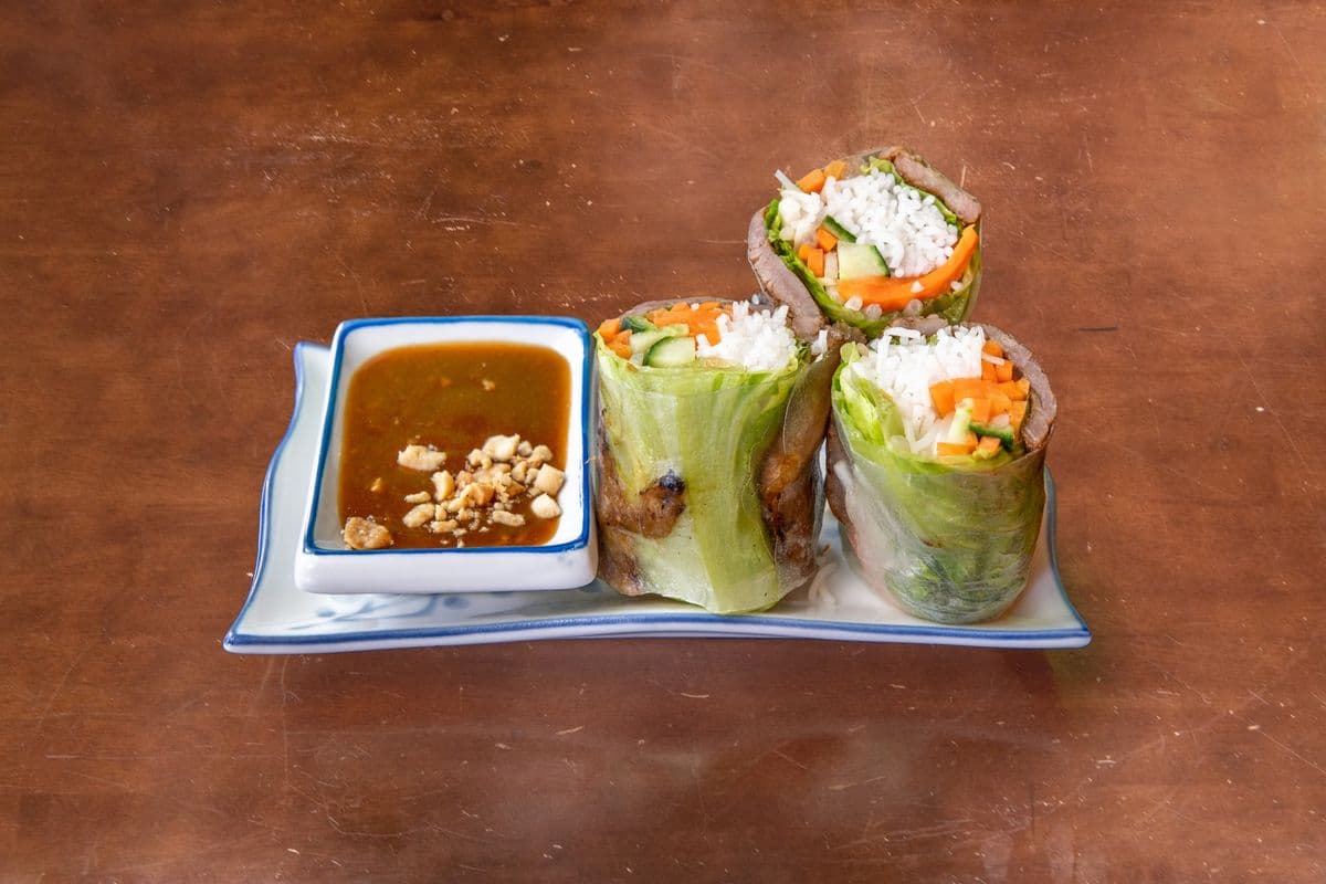 A11. Grilled Chicken Salad Rolls