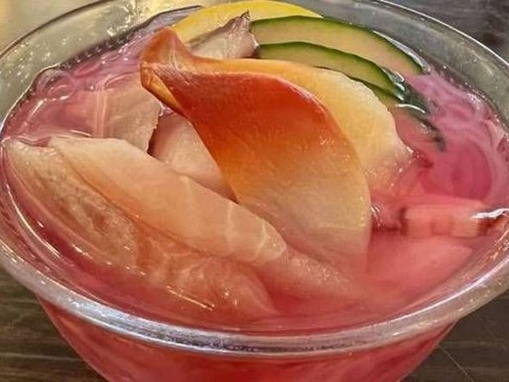 Seafood Sunomono