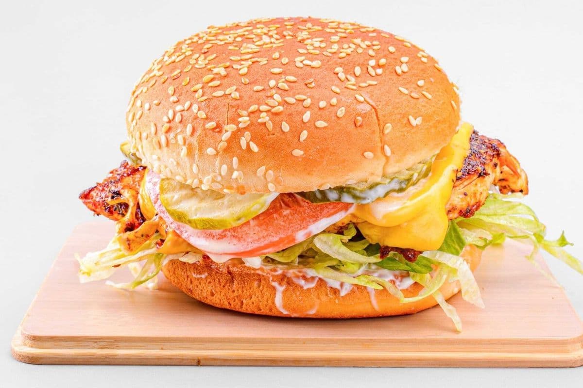 Spicy Grilled Chicken Burger