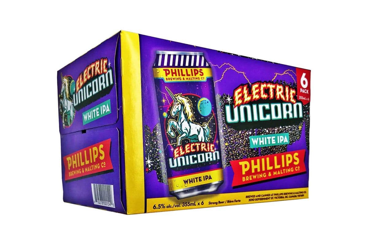 Phillips Brew Electric Unicorn White (6 cans) (6 x 355ml)