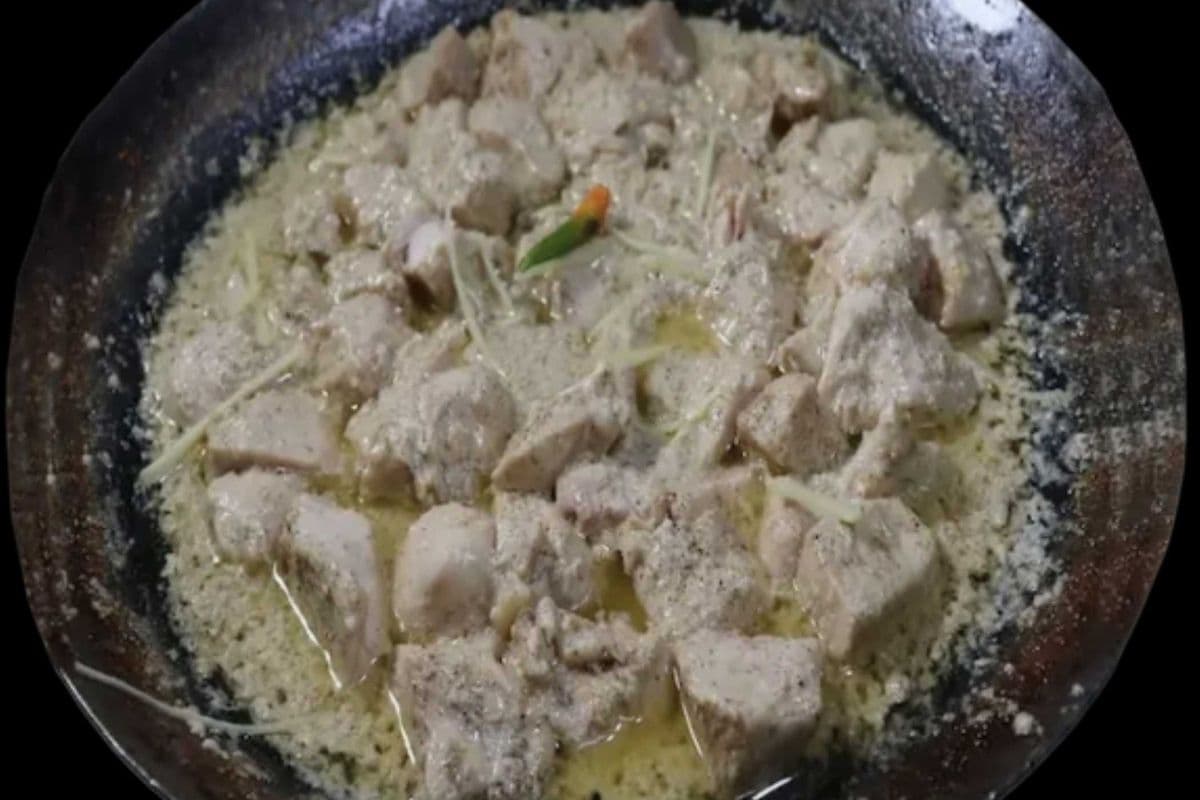 Chicken White Karahi (Bone-in) (Half)