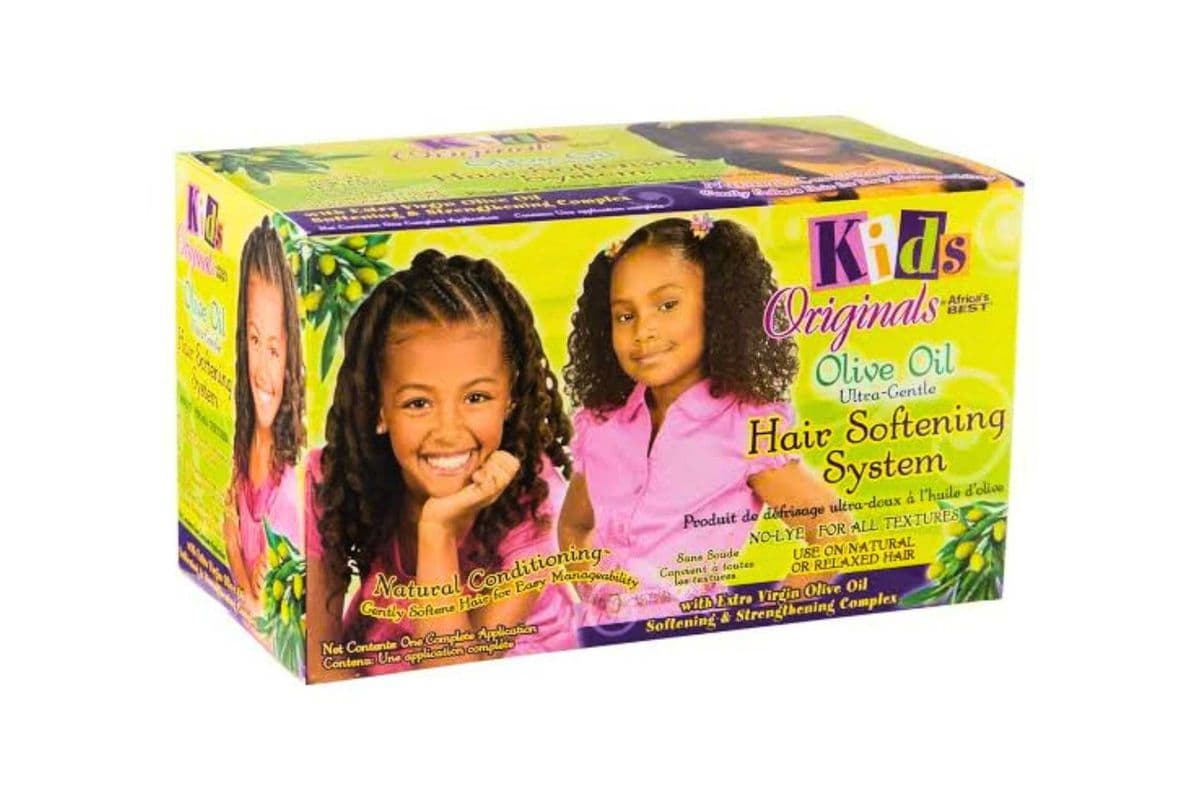 AFRICA'S Best Kids Organics Olive Oil Hair Softening System