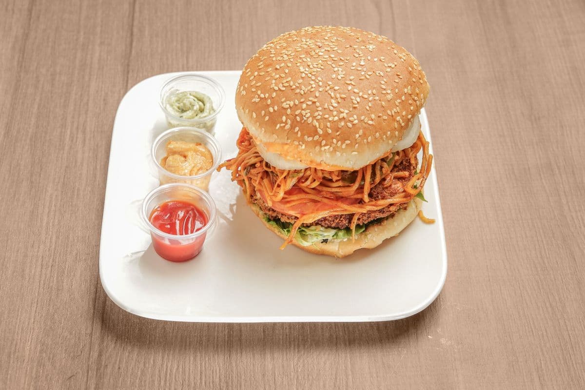 Noodle Nirvana Burger