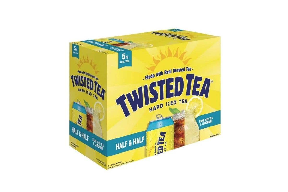 TWISTED TEA HALF & HALF HARD ICE TEA 12 PACK (1 x 355ML)