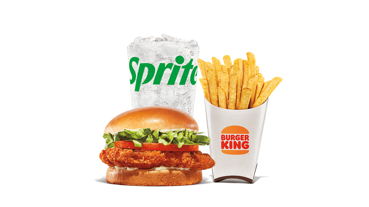 Spicy Crispy Chicken Sandwich Large Combo
